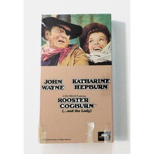 Rooster Cogburn and the Lady John Wayne Katharine Hepburn VHS Classic Western
